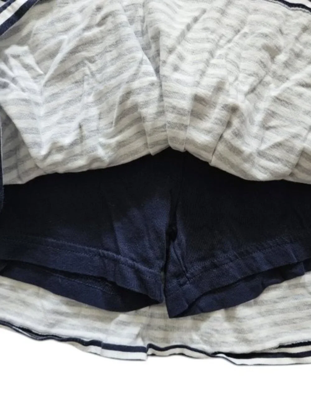 GAP white ribbed